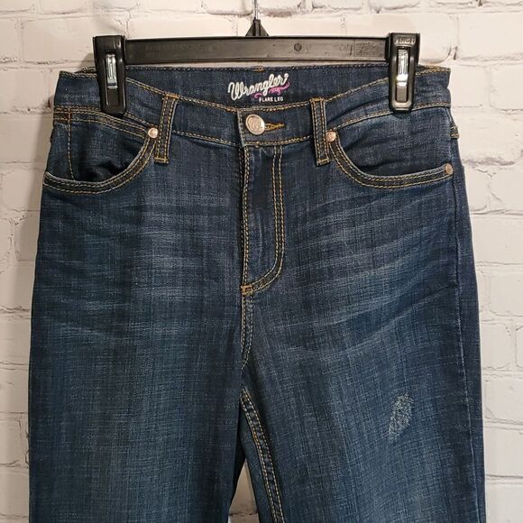Wrangler embroidered flare leg jeans size 3 - Picture 2 of 13